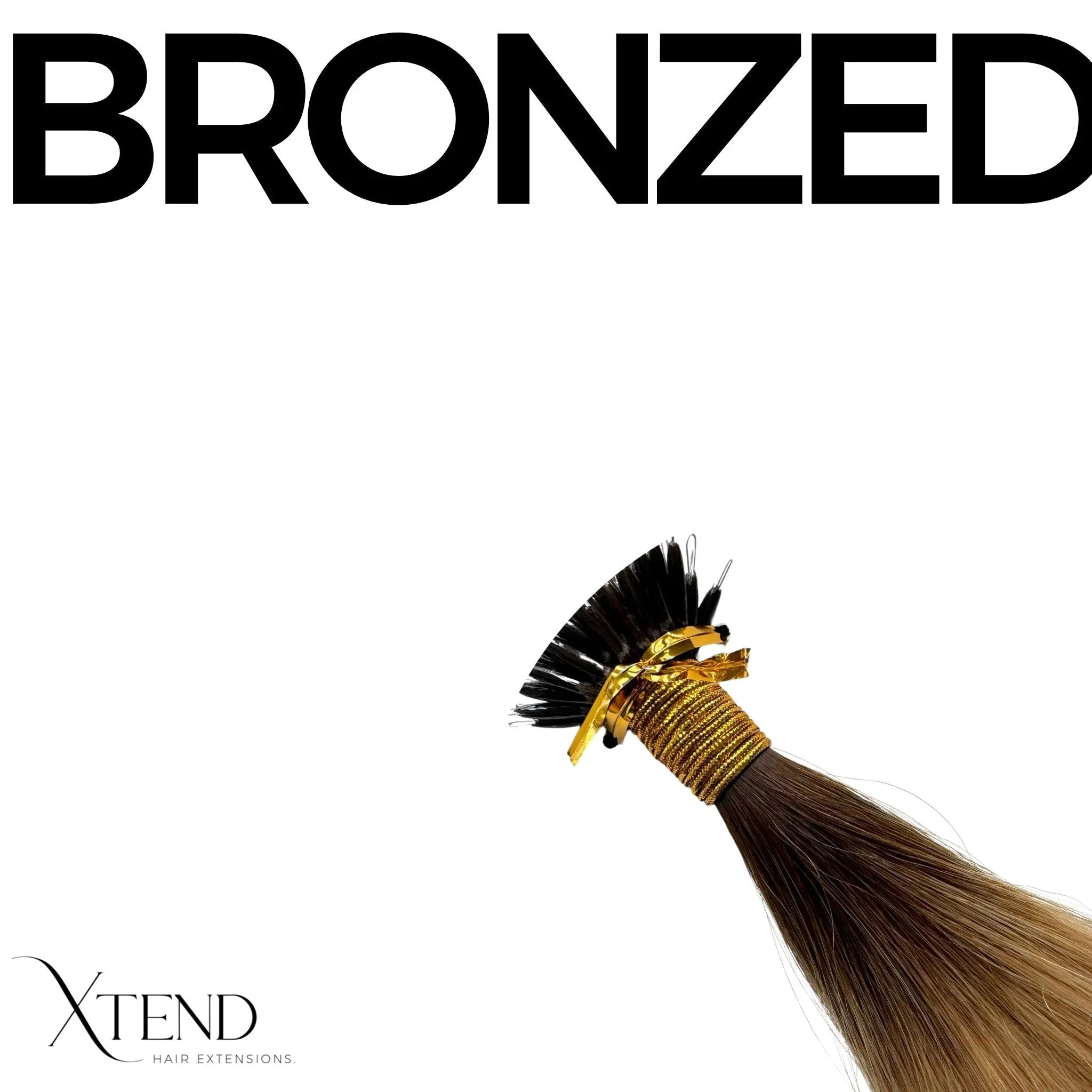 Nano 'BRONZED' | 22 inch | 50 grams - Xtend Hair Extensions
